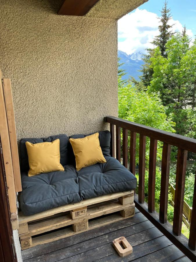 Studio Montagne - Plein Soleil Et Terrasse Briançon Exteriör bild